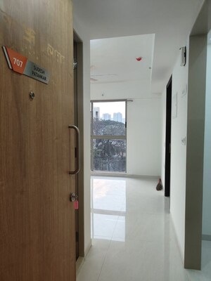 Living Room in 1 BHK Apartment at Lodha Crown Kolshet, Kolshet Road – for Rent