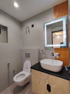 Bathroom in 3 BHK Builder Floor at East Of Kailash – for Sale