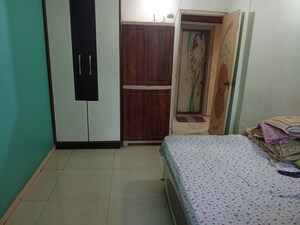 Bedroom in 2 BHK Apartment at Saraswati CHS Kharghar Sector 13, Kharghar Sector 13 – for Rent