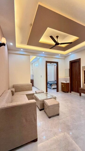 Living Room in 3 BHK Builder Floor at Shouryapuram, Lal Kuan – for Sale