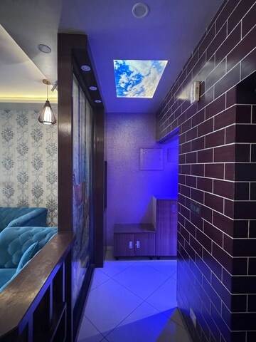 Bathroom in 2 BHK Apartment at Adarsh Greens, Kogilu – for Rent