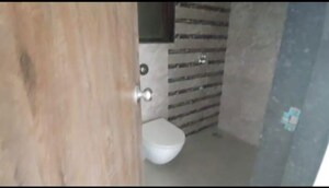 Bathroom in 2 BHK Apartment at Neminath Nemi Bhavan, Goregaon West – for Rent