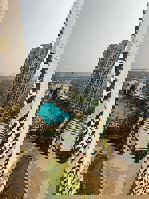 3.5 BHK + Servant Room Apartment For Rent in Celestia Spaces