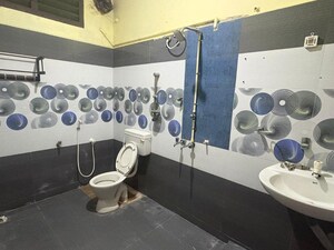 Bathroom in 3 BHK Builder Floor at Kailash Nagar – for Rent