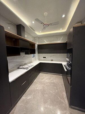 Kitchen in 3 BHK Builder Floor at Safdarjung Enclave – for Rent