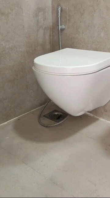 Bathroom in 3 BHK Apartment at Sunteck Avenue 2, Goregaon West – for Rent