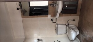 Bathroom in 3 BHK Apartment at Ramprastha Pearl Court, Vaishali Sector 7 – for Sale