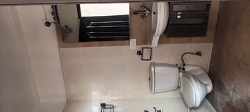 Bathroom in 3 BHK Apartment at Ramprastha Pearl Court, Vaishali Sector 7 – for Sale