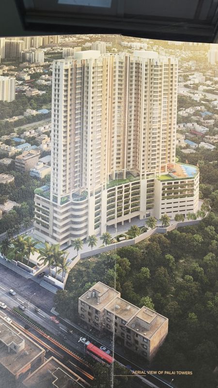 2.5 BHK + Pooja Room Apartment For Sale in ND Palai Towers