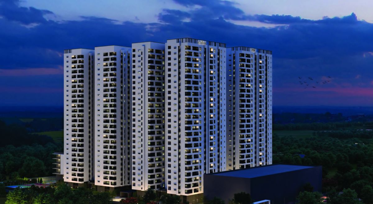 3 BHK 2552 Sq.Ft. Apartment in DSR The Classe