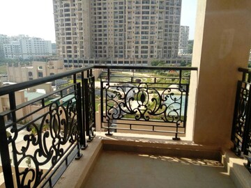 Balcony in 3 BHK Apartment at K Raheja Vistas Premiere, Mohammadwadi – for Rent