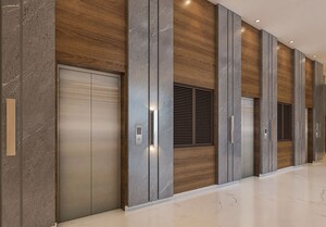 Building Lobby in 2 BHK Apartment at Mayfair The View, Vikhroli West – for Sale