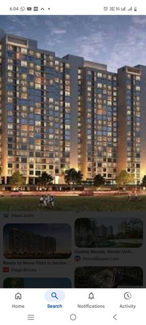 3 BHK Apartment – Exterior View View at Godrej Woods, Sector 43 - for Sale