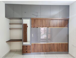 Kitchen in 3 BHK Apartment at Mantri Webcity, Hennur – for Rent