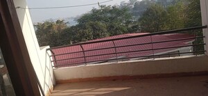 Balcony in 3 BHK Apartment at Surya Lake View Apartment, Gomti Nagar – for Rent