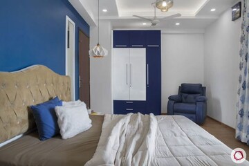 Bedroom in 2 BHK Apartment at Lodha Vista, Lower Parel – for Rent