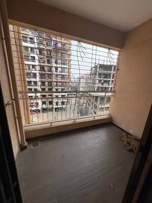 Balcony in 1 BHK Apartment at Dedrani Sky Park, Sector 19 Taloja – for Rent