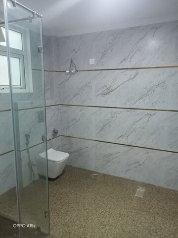 Bathroom in 4 BHK Apartment at Gulmohar Park – for Rent
