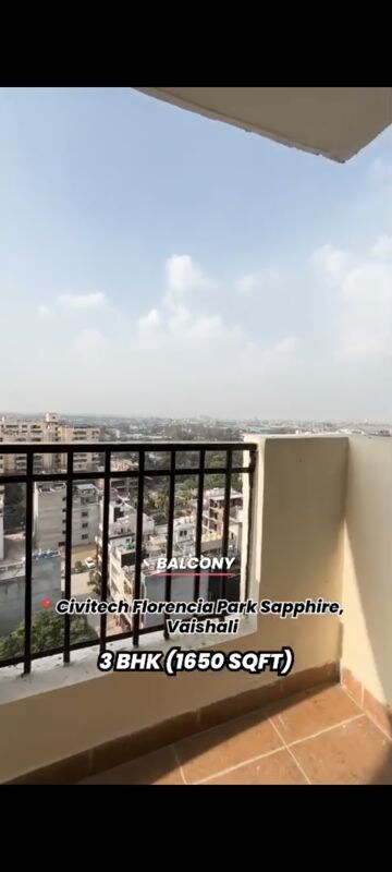 3 BHK Apartment – Exterior View View at Civitech Florencia, Vaishali Sector 9 - for Sale