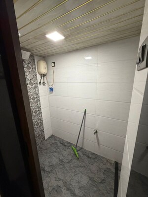 Bathroom in 2 BHK Apartment at Moraj Gateway, New Panvel – for Rent