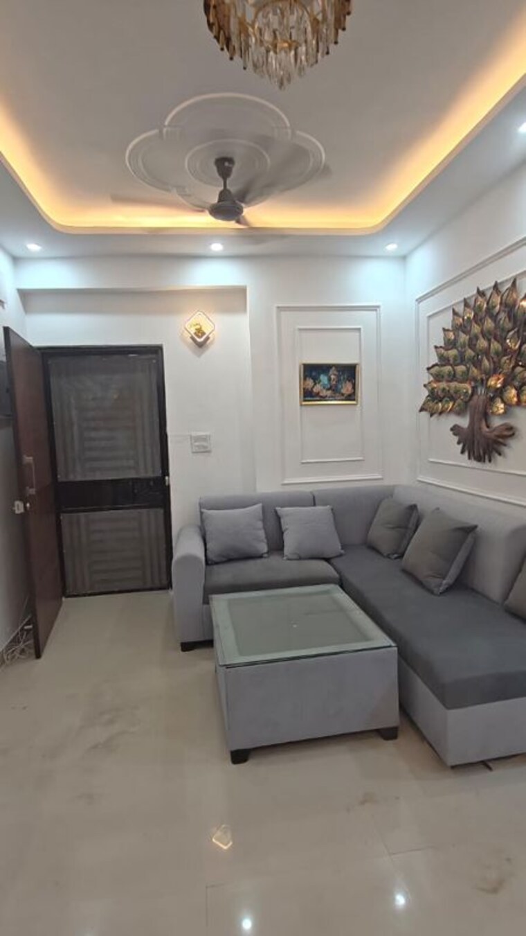 Living Room, bhangel 2 Bedroom 900 Sq.Ft. Apartment In Bhangel Greater Noida 9820075
