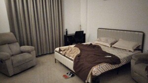 Bedroom in 3.5 BHK Apartment at Shalimar One World Valencia Tower, Gomti Nagar – for Rent