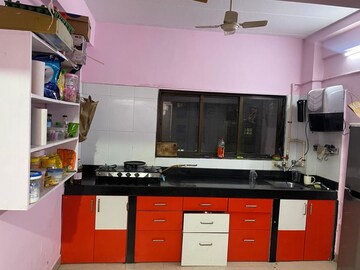 Kitchen in 1 BHK Apartment at Sapphire Lakeside, Powai – for Rent