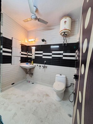 Bathroom in 2 BHK Builder Floor at Malviya Nagar – for Rent