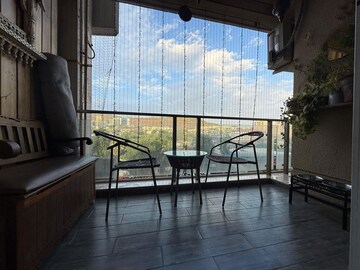 Balcony in 3 BHK Apartment at Omkar Alta Monte, Malad East – for Sale