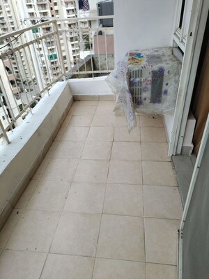 Balcony in 3 BHK Apartment at Antriksh Golf View, Sector 78 – for Rent