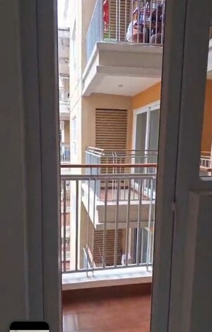 Balcony in 3 BHK Apartment at Rishita Manhattan, Gomti Nagar – for Rent