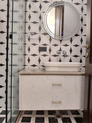 Bathroom in 3 BHK Apartment at Mapsko Mount Ville, Sector 79 – for Sale