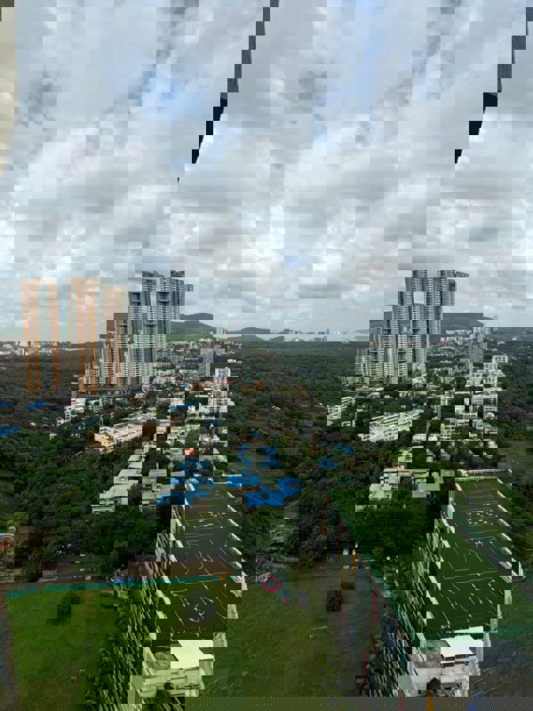 2.5 BHK + Pooja Room 1123 Sq.Ft. Apartment in Oberoi Realty Woods