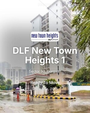 3 BHK Apartment – Exterior View View at DLF New Town Heights I, Sector 90 - for Rent