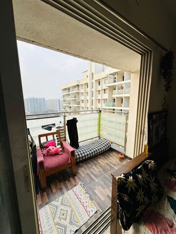 Balcony in 3 BHK Apartment at Kolte Patil Life Republic Sec R7 7th Avenue I, Hinjewadi – for Rent