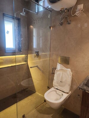 Bathroom in 2 BHK Builder Floor at Kalkaji – for Rent
