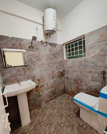 Bathroom in 2 BHK Apartment at Indiranagar – for Rent