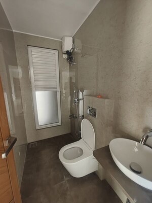 Bathroom in 3.5 BHK Apartment at Moreshwar 19 East, Nerul – for Rent