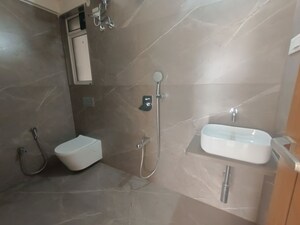 Bathroom in 3 BHK Apartment at Moreshwar 19 East, Nerul – for Rent