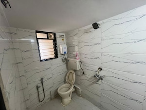 Bathroom in 2 BHK Apartment at Premier Kailash Tower, Powai – for Rent