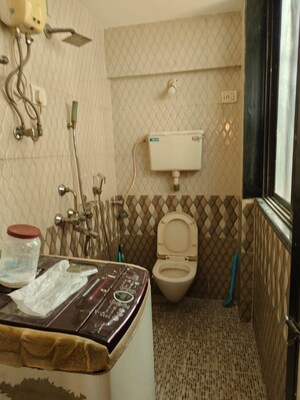 Bathroom in 2 BHK Apartment at Riddhi Siddhi Heritage, Airoli Sector 19 – for Rent