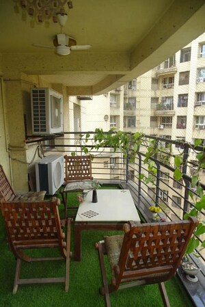 Balcony in 6+ BHK Apartment at Nahar Amrit Shakti, Chandivali – for Sale