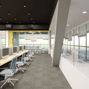 Kitchen in  Office Space at Marathon NextGen Innova, Lower Parel West – for Rent