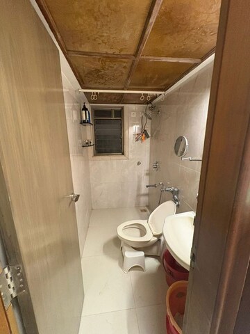 Bathroom in 2 BHK Apartment at Tulip CHS Bandra, Bandra West – for Rent