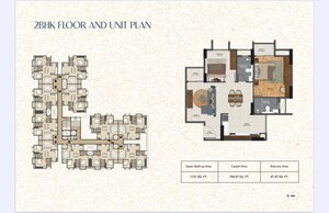 Master Plan in 2 BHK Apartment at Aratt Alchemy Elixir, Electronic City Phase I – for Sale