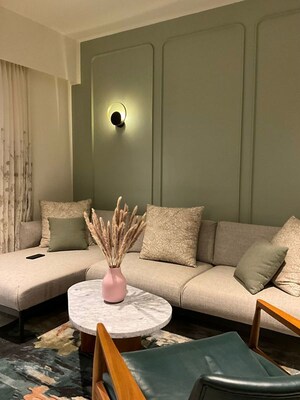 Living Room in 3 BHK Apartment at Aratt Alchemy Elixir, Electronic City Phase I – for Sale