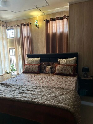 Bedroom in 3 BHK Apartment at Aditya Palm Court, Vip Road – for Rent