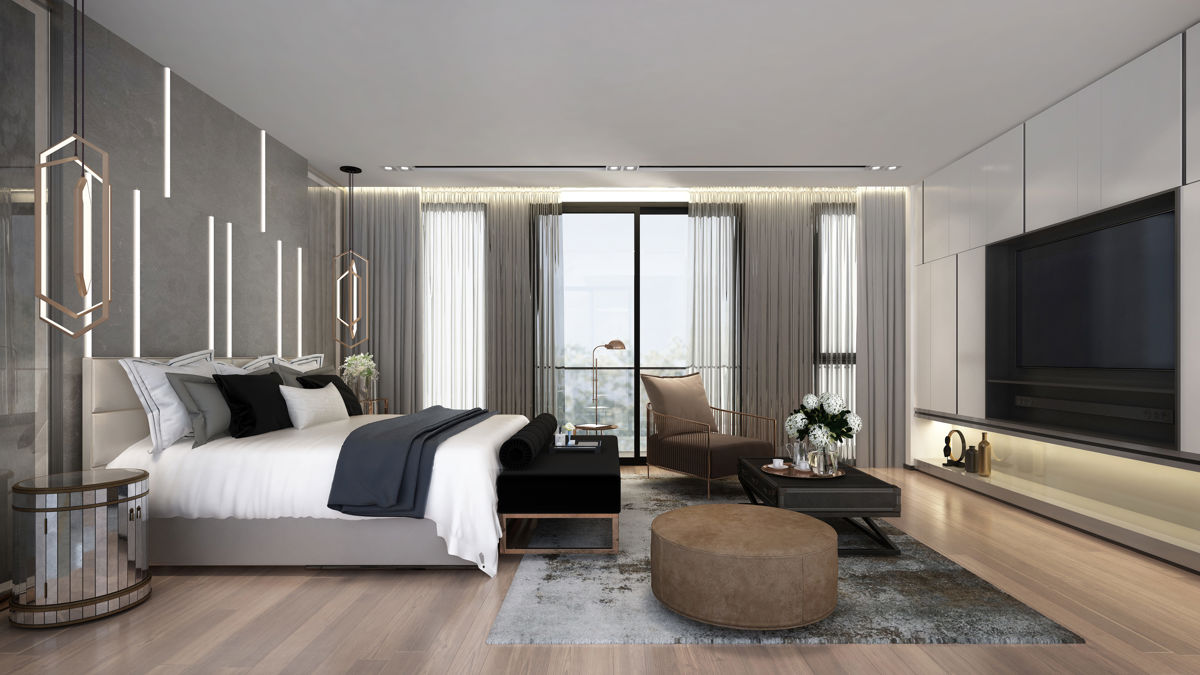 2 BHK + Pooja Room,Servant Room,Study Room,Extra Room Apartment For Sale in Krisumi Waterfall Residences