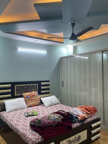 Bedroom in 2 BHK Builder Floor at Divyansh Homes, Indrapuram – for Rent