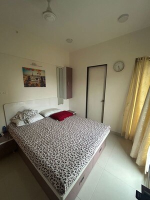 Bedroom in 1 BHK Apartment at Ashar Metro Towers, Vartak Nagar – for Rent